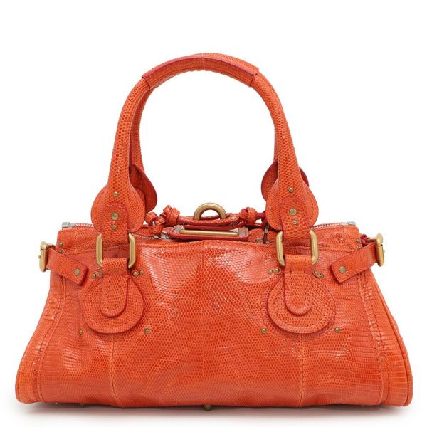 クロエ ハンドバッグ パディントン リザード Chloe