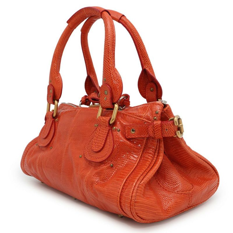 クロエ ハンドバッグ パディントン リザード Chloe