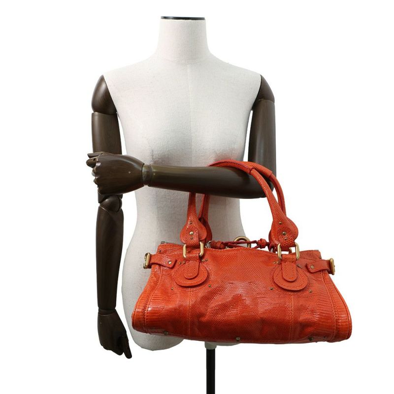 クロエ ハンドバッグ パディントン リザード Chloe