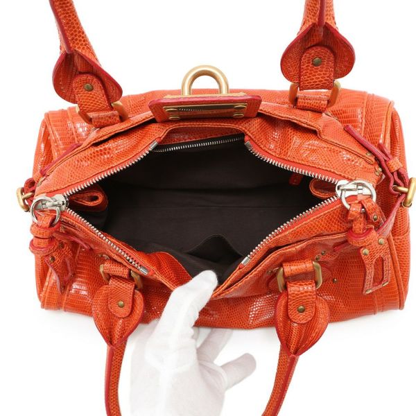 クロエ ハンドバッグ パディントン リザード Chloe