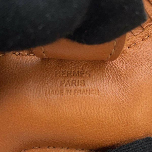 エルメス バッグチャーム ロデオ PM ゴールド ラムスキン B刻印 HERMES チャーム