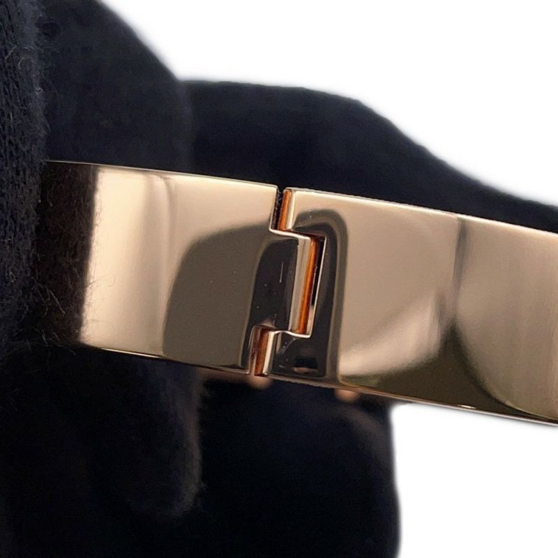 エルメス ブレスレット クリック H クリッククラックPM ブラック/ピンクゴールド金具 HERMES アクセサリー