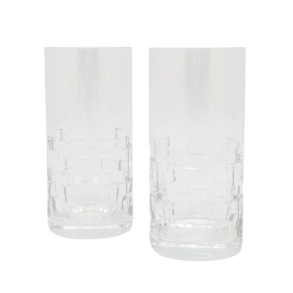 エルメス グラス ペアセット アタージュ ハイボール ガラス クリスタル HERMES ペアグラス