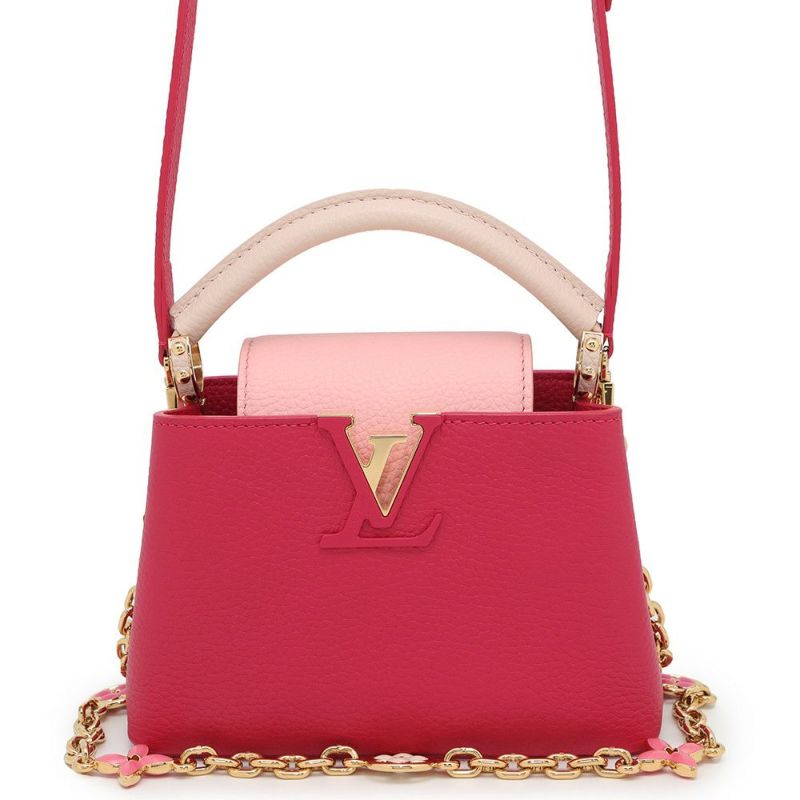 ルイヴィトン ハンドバッグ トリヨンレザー カプシーヌMINI M20845 2way