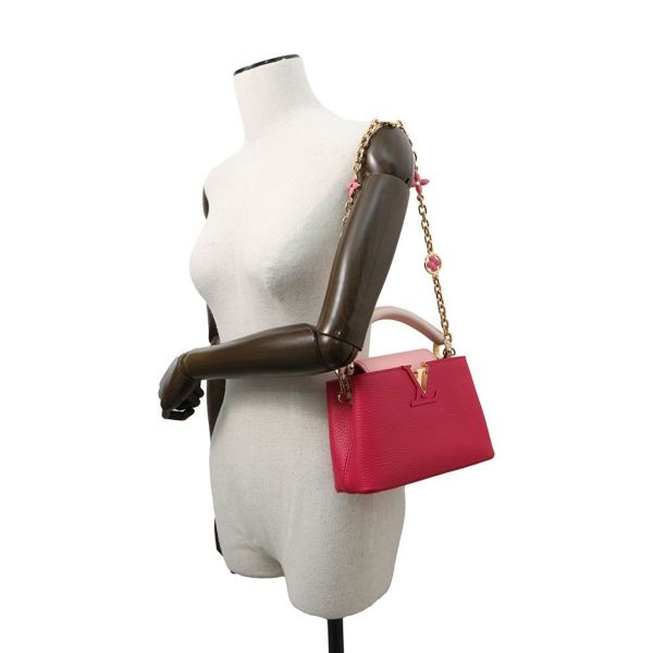 ルイヴィトン ハンドバッグ トリヨンレザー カプシーヌMINI M20845 2way