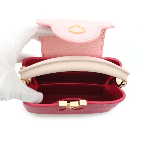 ルイヴィトン ハンドバッグ トリヨンレザー カプシーヌMINI M20845 2way