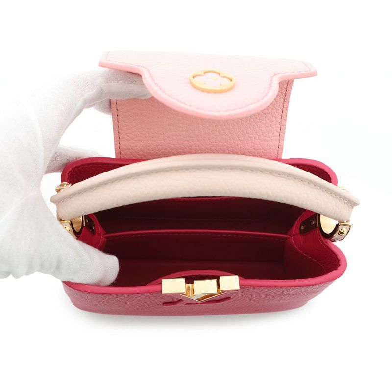 ルイヴィトン ハンドバッグ トリヨンレザー カプシーヌMINI M20845 2way