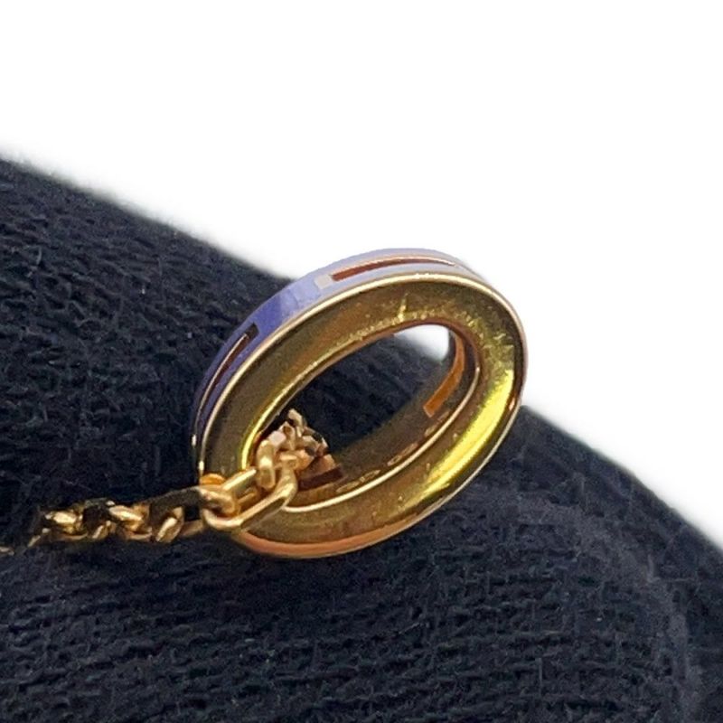 エルメス ネックレス ミニ・ポップアッシュ リラ/ゴールド金具 HERMES アクセサリー