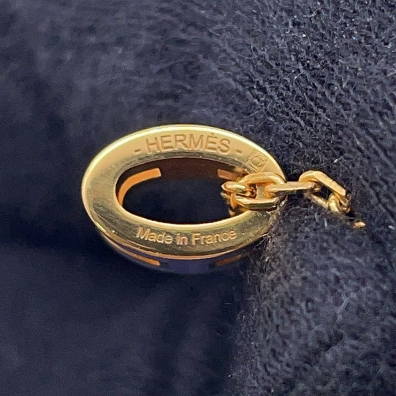 エルメス ネックレス ミニ・ポップアッシュ リラ/ゴールド金具 HERMES アクセサリー