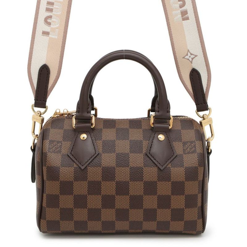 ルイヴィトン ハンドバッグ ダミエ・エベヌ スピーディ・バンドリエール20 N40489 LOUIS VUITTON 2way