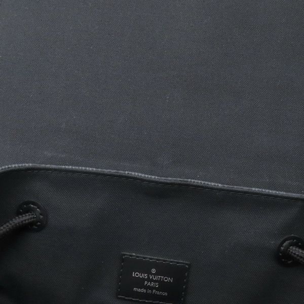 ルイヴィトン リュック ダミエ・グラフィット クリストファーMM N41379 LOUIS VUITTON ブラック 黒 バックパック