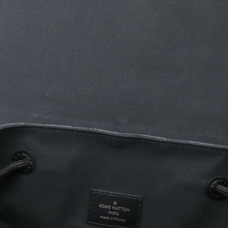 ルイヴィトン リュック ダミエ・グラフィット クリストファーMM N41379 LOUIS VUITTON ブラック 黒 バックパック