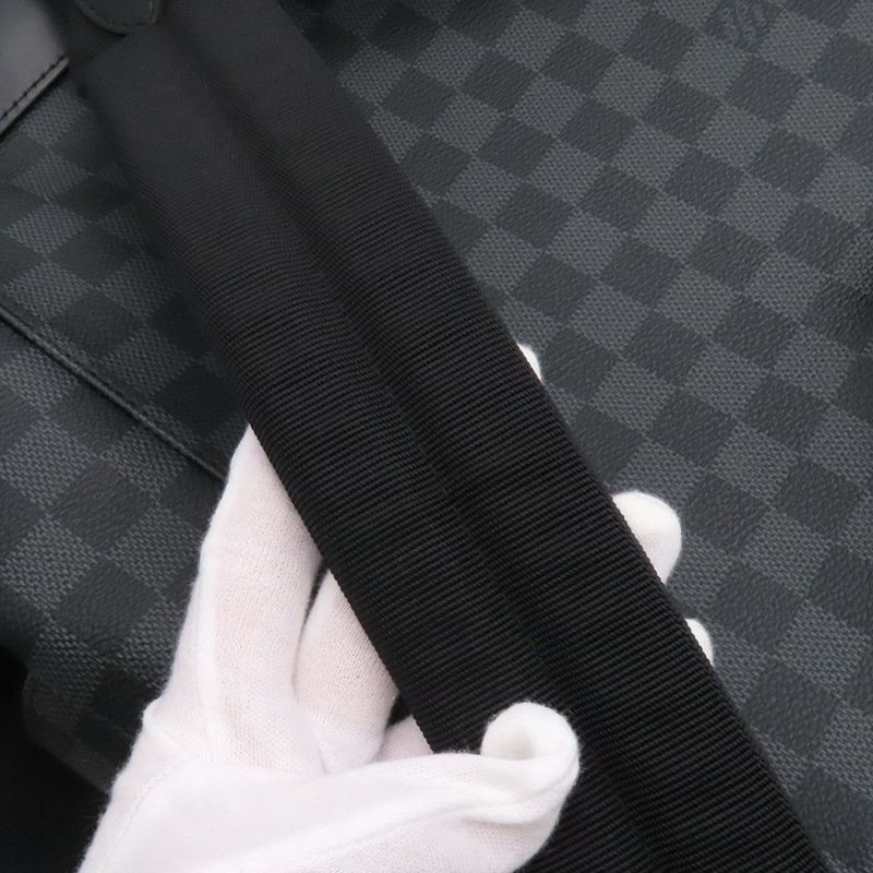 ルイヴィトン リュック ダミエ・グラフィット クリストファーMM N41379 LOUIS VUITTON ブラック 黒 バックパック