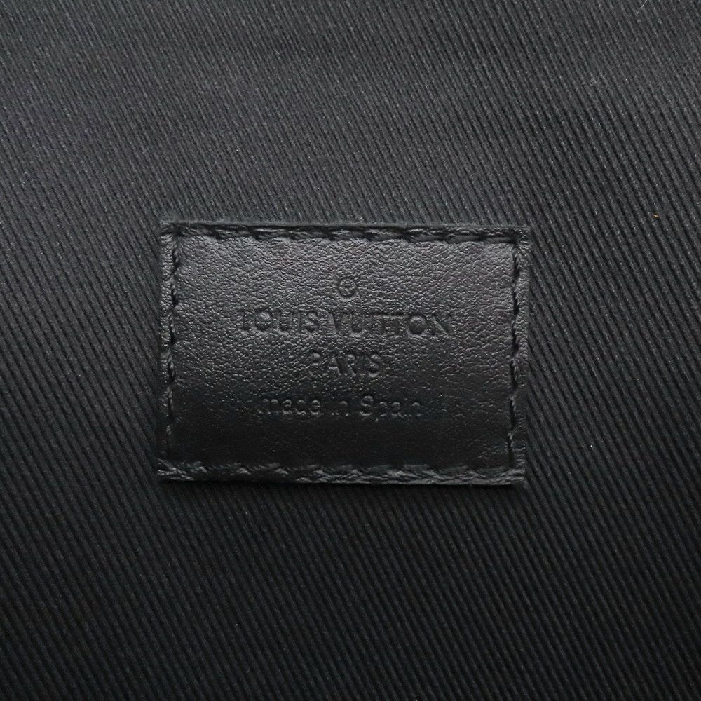 ルイヴィトン ボディバッグ モノグラム・エクリプス ディスカバリー・バムバッグ M44336 LOUIS VUITTON ブラック 黒