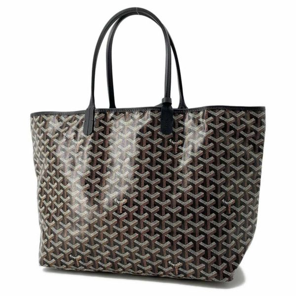 ゴヤール トートバッグ サンルイPM PVC STLOUIPMLTY01CL01P GOYARD バッグ ポーチ付き 黒