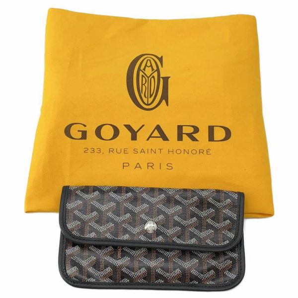 ゴヤール トートバッグ サンルイPM PVC STLOUIPMLTY01CL01P GOYARD バッグ ポーチ付き 黒