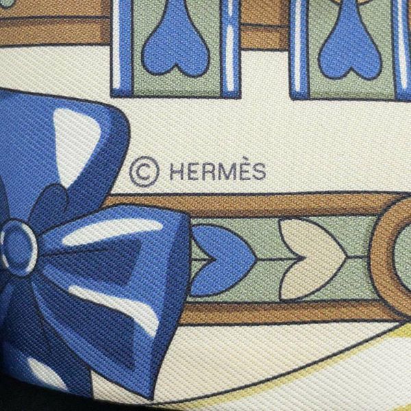 エルメス ツイリー アルネ・ドゥ・クール Harnais de Coeur HERMES シルクツイル 2024春夏