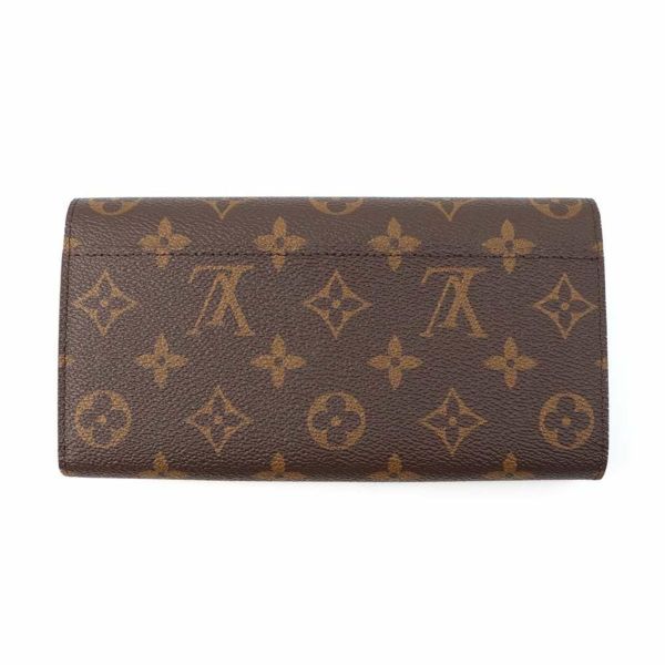 ルイヴィトン 長財布 モノグラム ポルトフォイユ・サラ NM M83580 LOUIS VUITTON ブルーオランプ