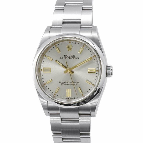 ロレックス オイスターパーペチュアル 126000 ROLEX 腕時計 シルバー文字盤