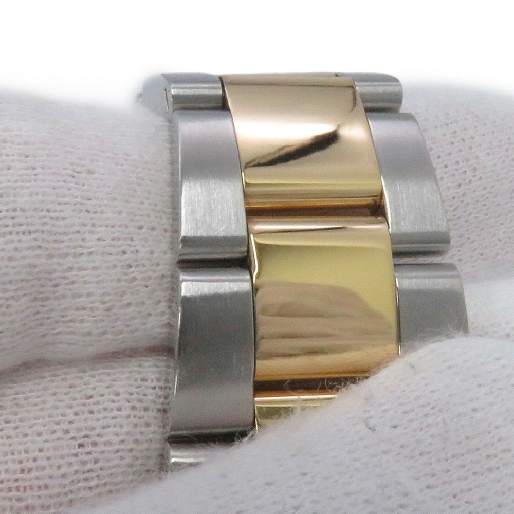 ロレックス デイトジャスト G番 SS/K18YG 116333G ROLEX 腕時計 黒文字盤 10Pダイヤ