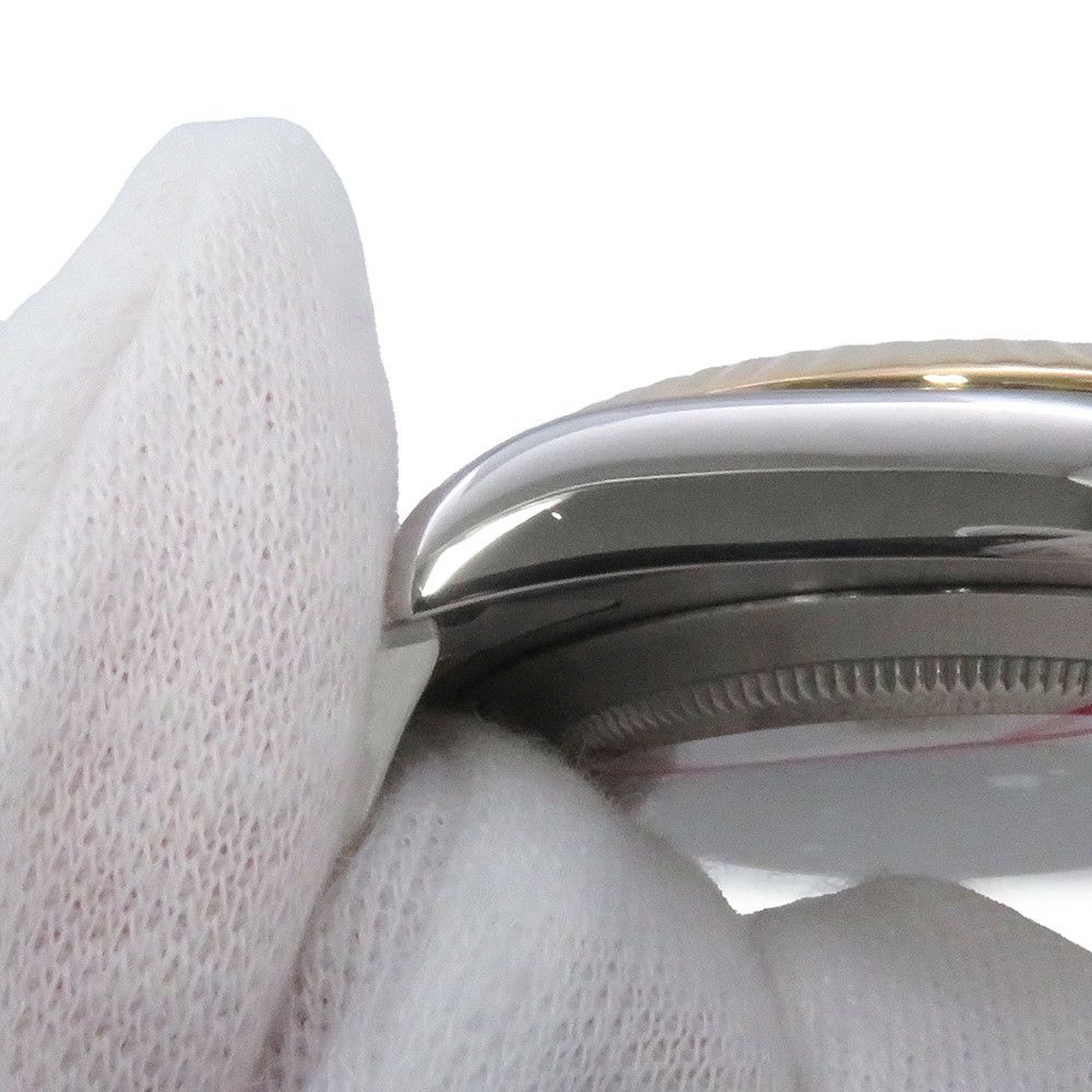 ロレックス デイトジャスト G番 SS/K18YG 116333G ROLEX 腕時計 黒文字盤 10Pダイヤ