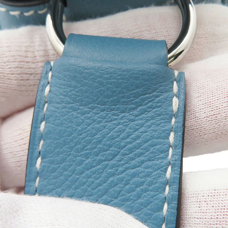 エルメス ケリーメッセンジャーPM ニューブルージーン/シルバー金具 エバーカラー W刻印 HERMES メンズ