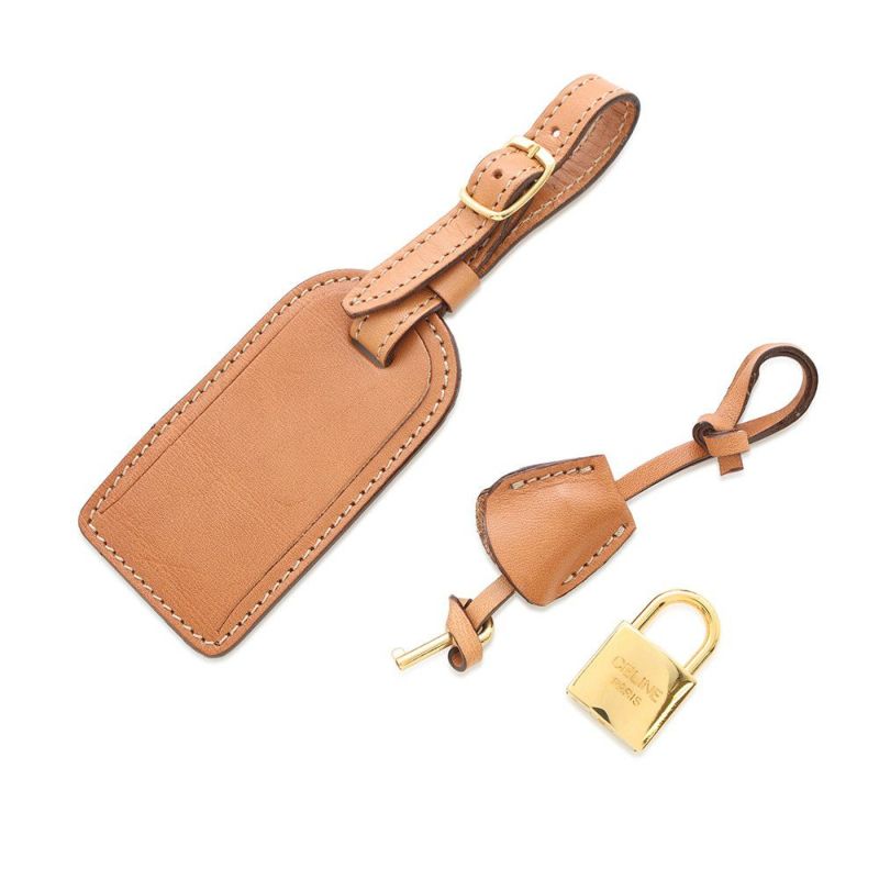 セリーヌ ボストンバッグ マカダム PVC/レザー CELINE 旅行用 トラベル