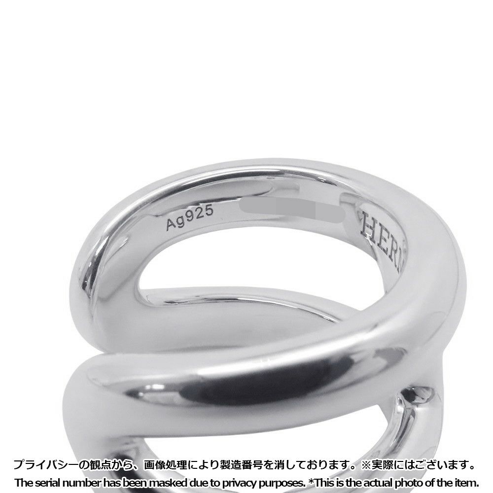 エルメス リング オスモズPM Osmose SV925シルバー リングサイズ49 HERMES ジュエリー 指輪