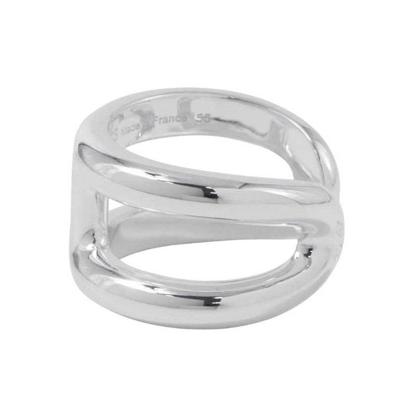 エルメス リング オスモズPM Osmose SV925シルバー リングサイズ55 HERMES ジュエリー 指輪