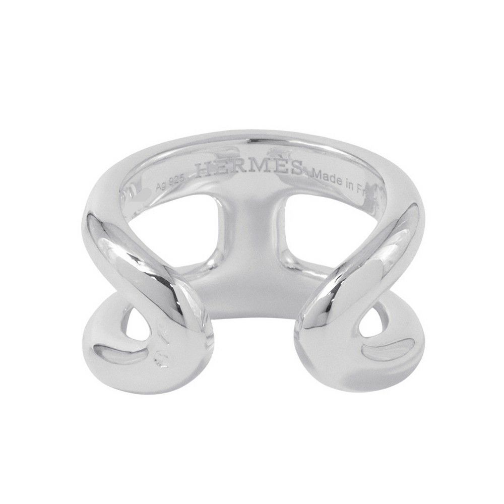 エルメス リング オスモズPM Osmose SV925シルバー リングサイズ55 HERMES ジュエリー 指輪