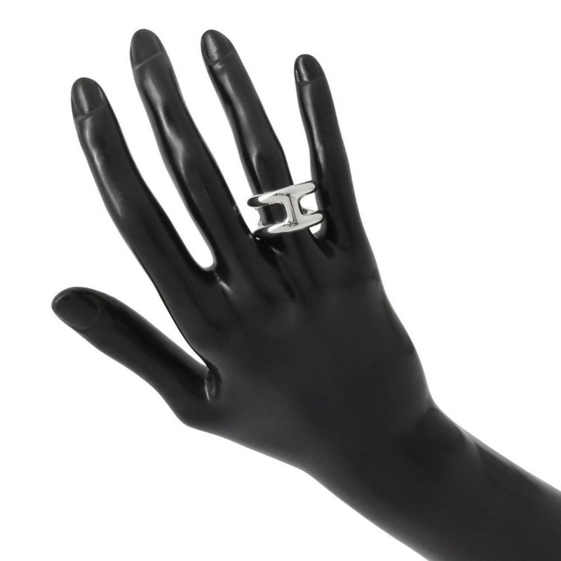 エルメス リング オスモズPM Osmose SV925シルバー リングサイズ55 HERMES ジュエリー 指輪