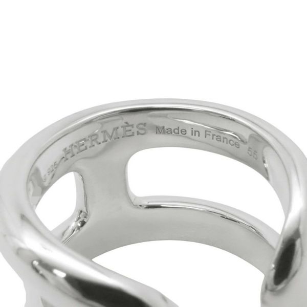エルメス リング オスモズPM Osmose SV925シルバー リングサイズ55 HERMES ジュエリー 指輪
