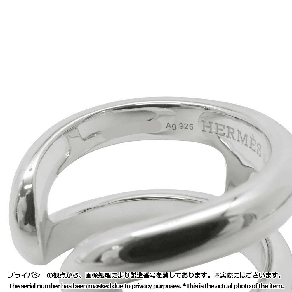 エルメス リング オスモズPM Osmose SV925シルバー リングサイズ55 HERMES ジュエリー 指輪