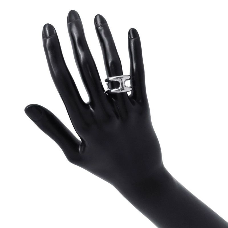 エルメス リング オスモズPM Osmose SV925シルバー リングサイズ52 HERMES ジュエリー 指輪