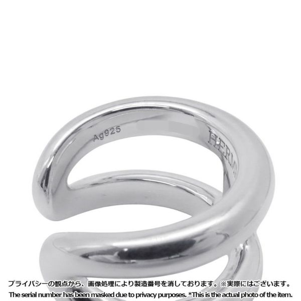 エルメス リング オスモズPM Osmose SV925シルバー リングサイズ52 HERMES ジュエリー 指輪