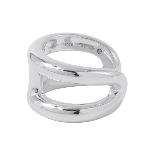 エルメス リング オスモズPM Osmose SV925シルバー リングサイズ51 HERMES ジュエリー 指輪