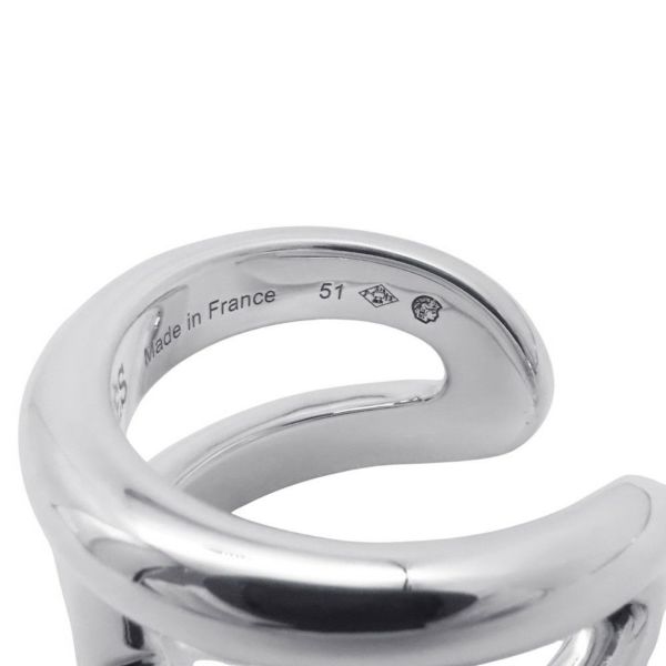 エルメス リング オスモズPM Osmose SV925シルバー リングサイズ51 HERMES ジュエリー 指輪