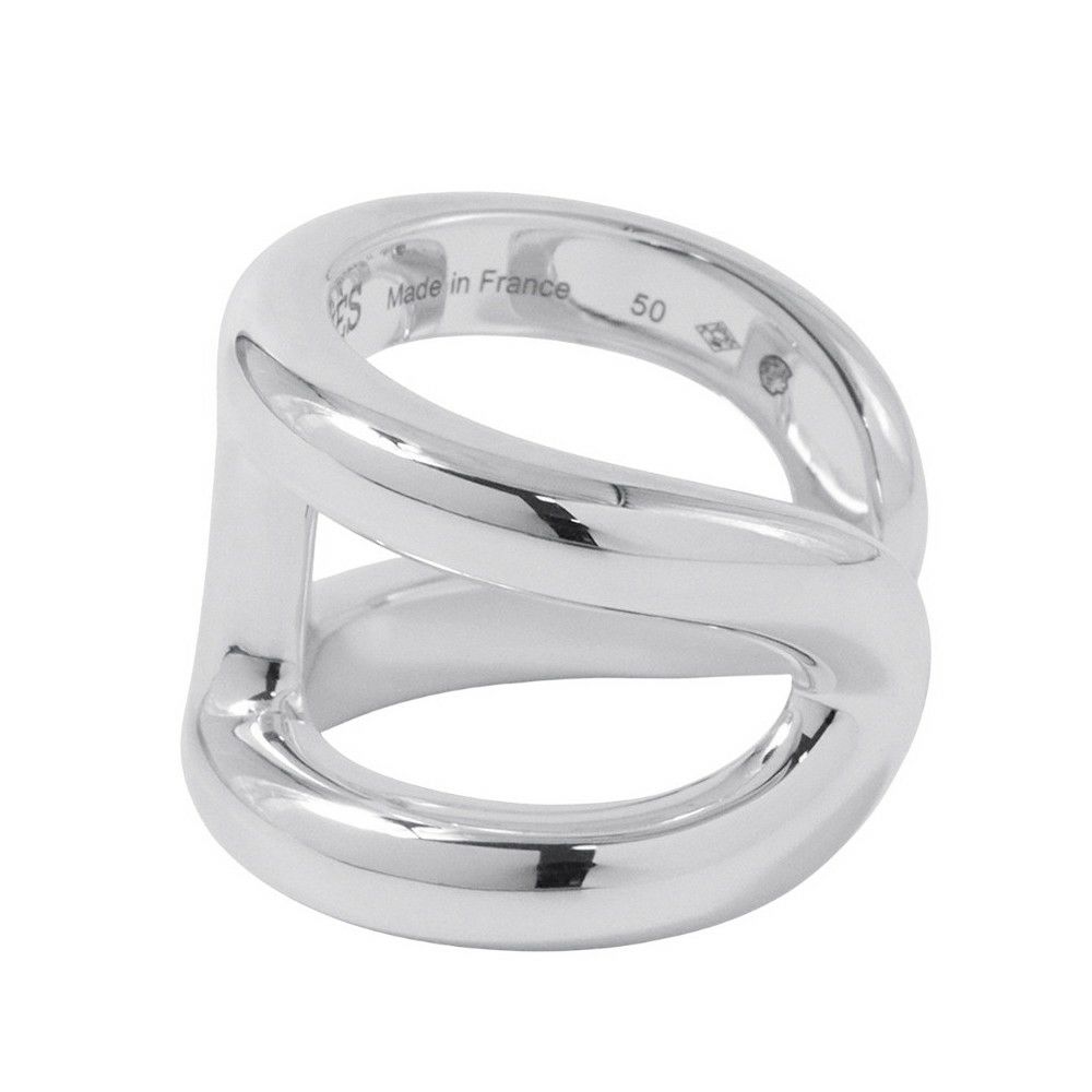 エルメス リング オスモズGM Osmose SV925シルバー リングサイズ50 HERMES 指輪 ジュエリー