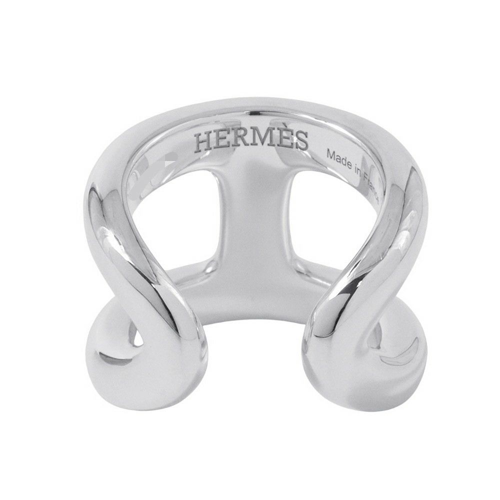 エルメス リング オスモズGM Osmose SV925シルバー リングサイズ50 HERMES 指輪 ジュエリー