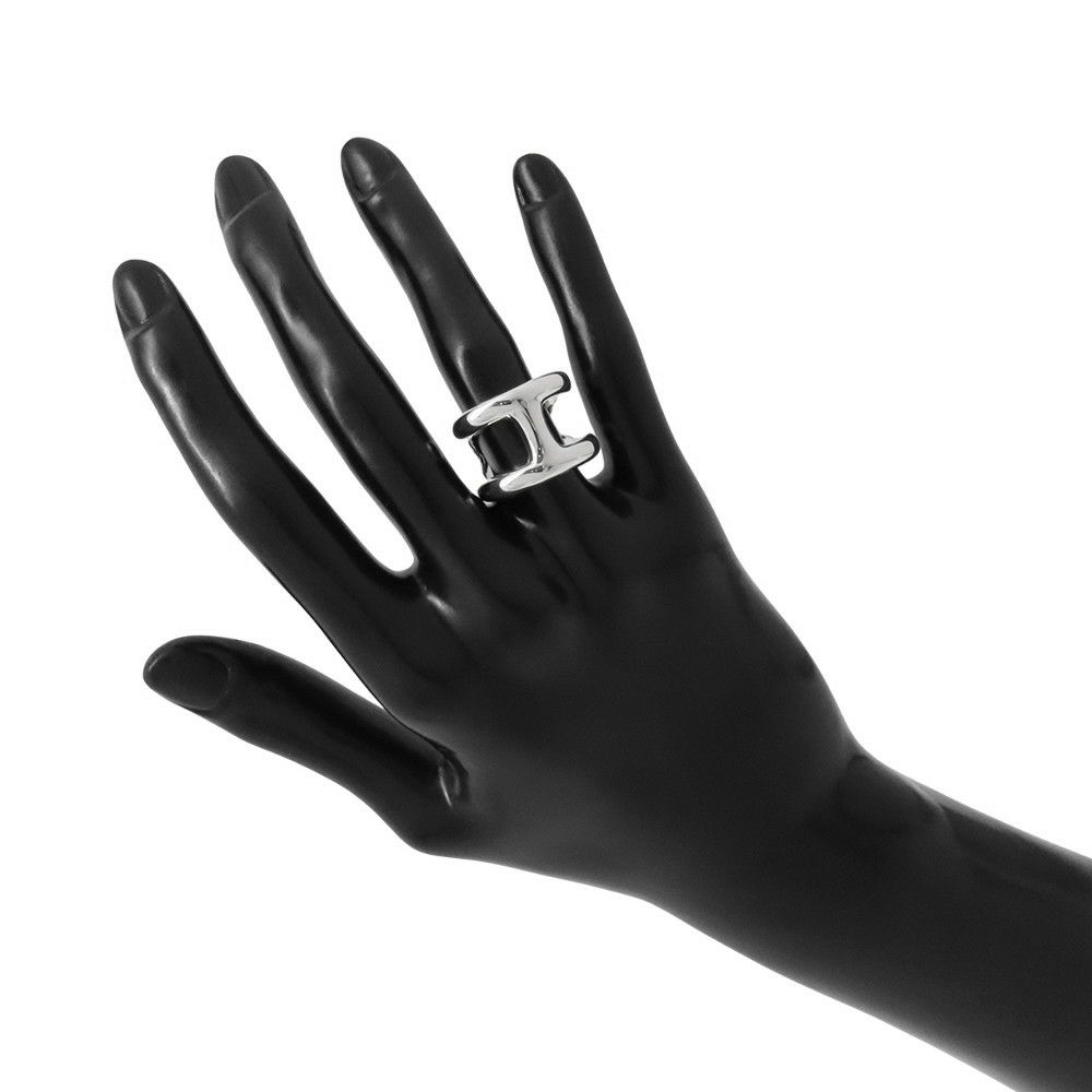 エルメス リング オスモズGM Osmose SV925シルバー リングサイズ50 HERMES 指輪 ジュエリー