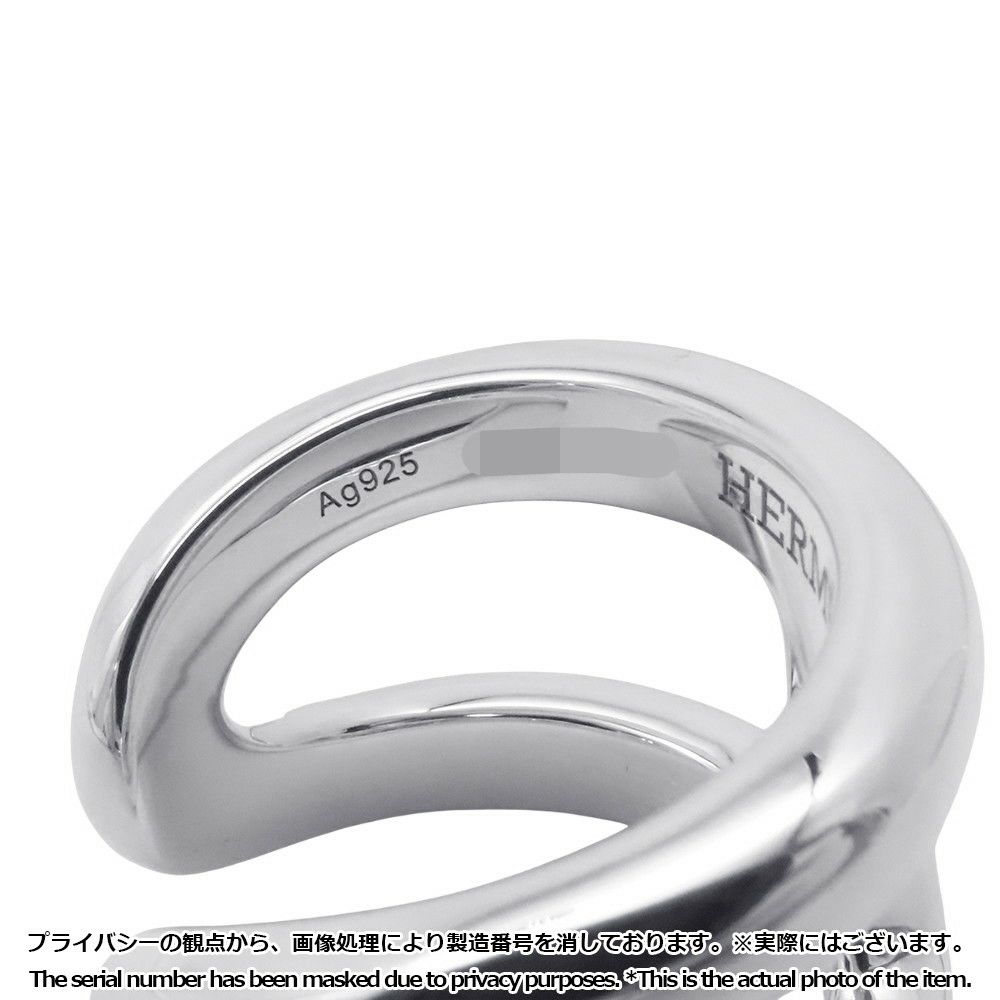 エルメス リング オスモズGM Osmose SV925シルバー リングサイズ50 HERMES 指輪 ジュエリー