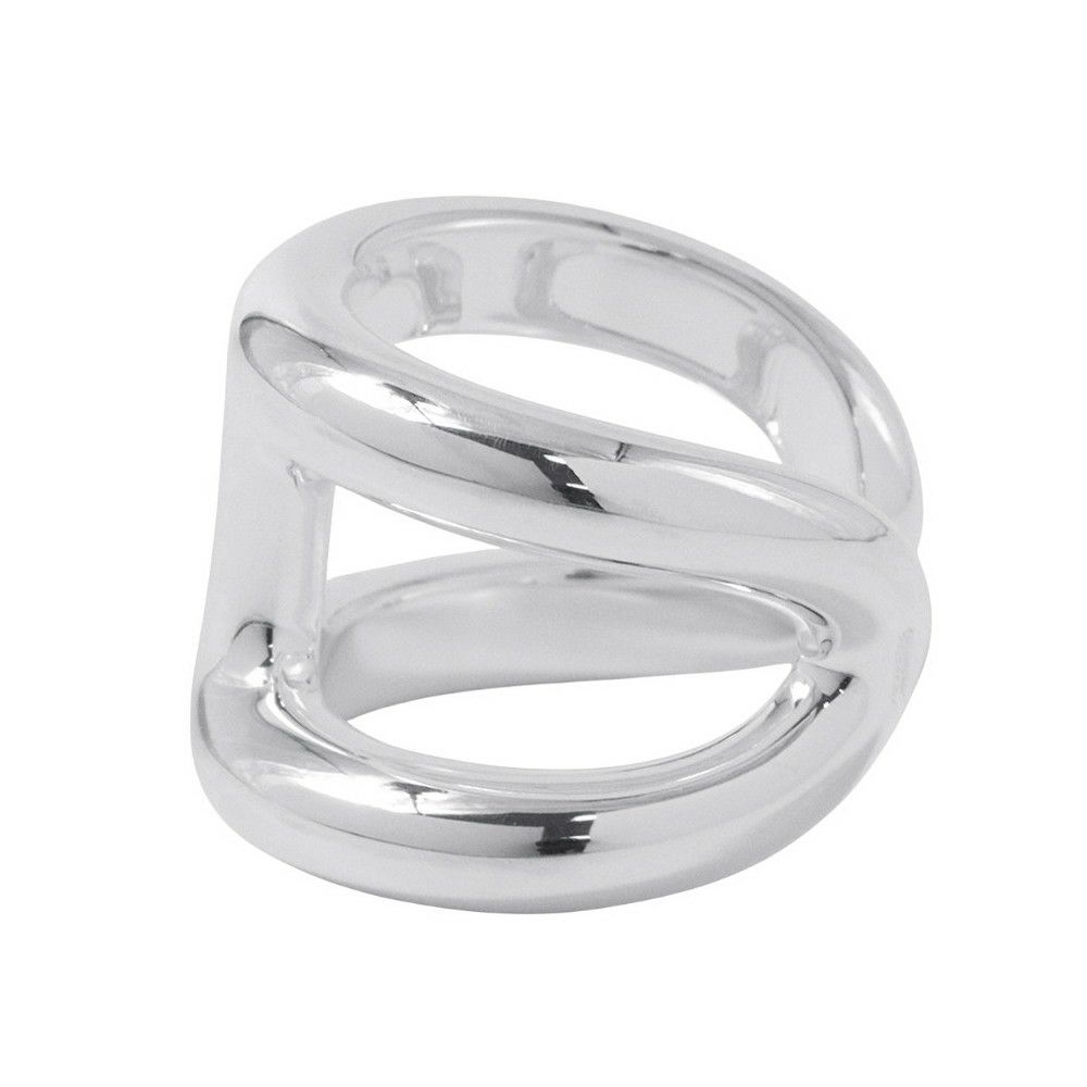 エルメス リング オスモズGM Osmose SV925シルバー リングサイズ50 HERMES 指輪 ジュエリー