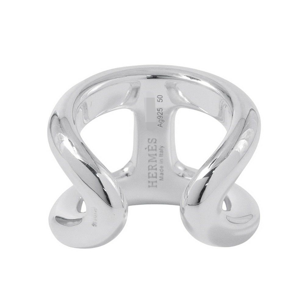 エルメス リング オスモズGM Osmose SV925シルバー リングサイズ50 HERMES 指輪 ジュエリー