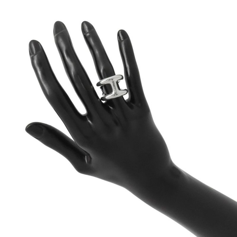 エルメス リング オスモズGM Osmose SV925シルバー リングサイズ50 HERMES 指輪 ジュエリー