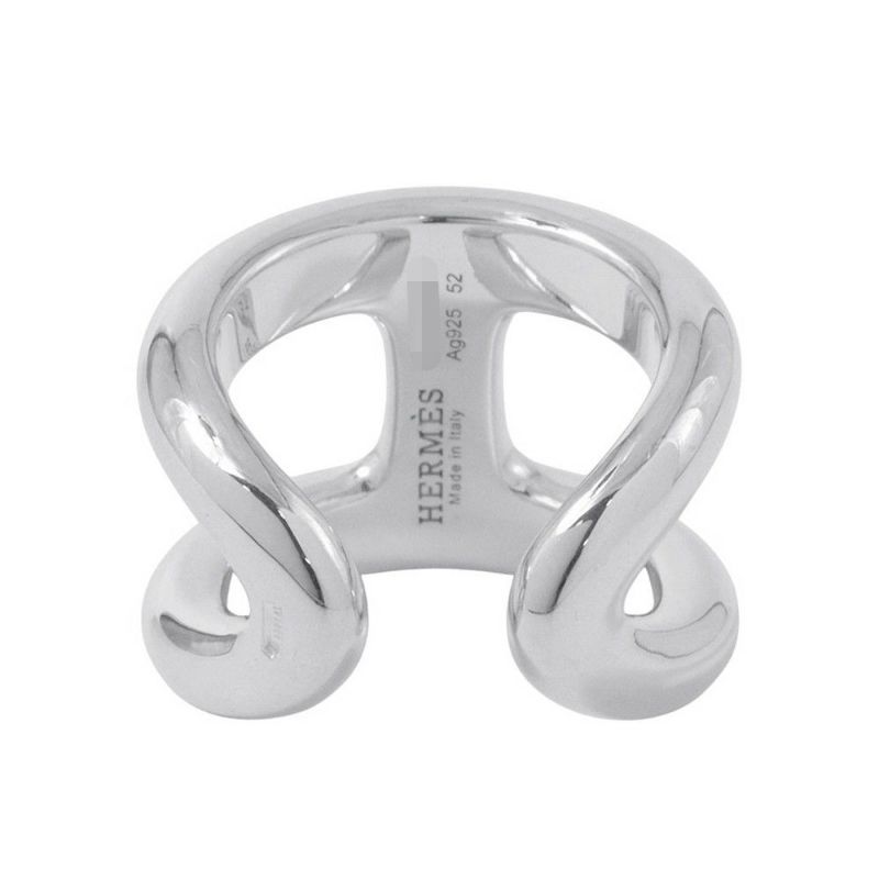 エルメス リング オスモズGM Osmose SV925シルバー リングサイズ52 HERMES ジュエリー 指輪
