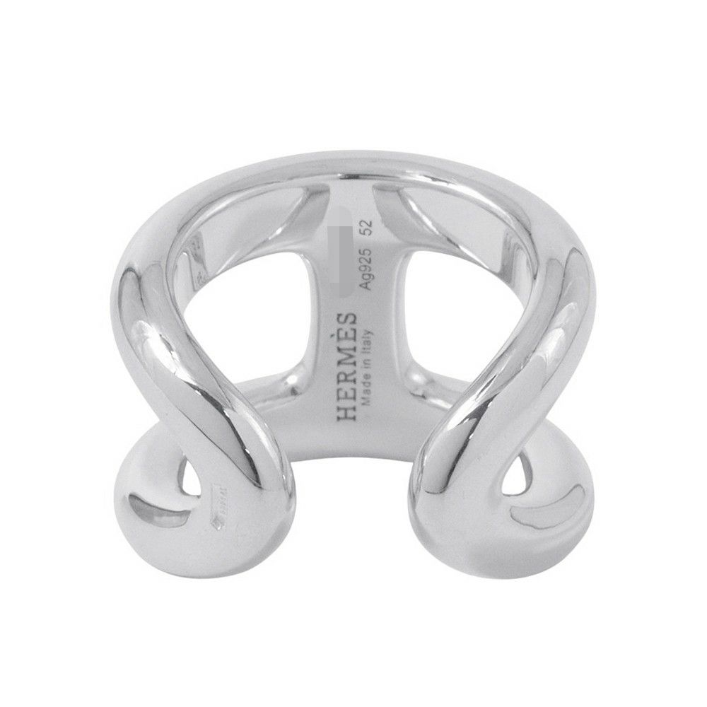 エルメス リング オスモズGM Osmose SV925シルバー リングサイズ52 HERMES ジュエリー 指輪