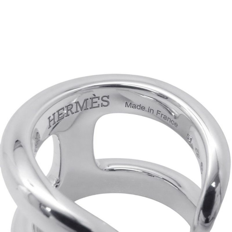 エルメス リング オスモズGM Osmose SV925シルバー リングサイズ51 HERMES ジュエリー 指輪
