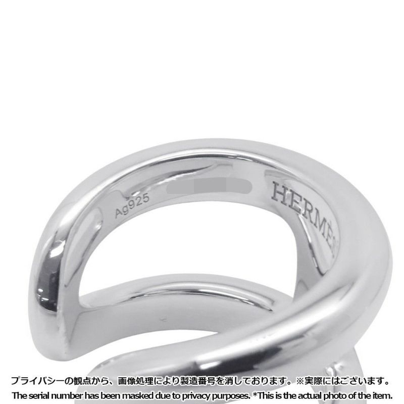 エルメス リング オスモズGM Osmose SV925シルバー リングサイズ51 HERMES ジュエリー 指輪