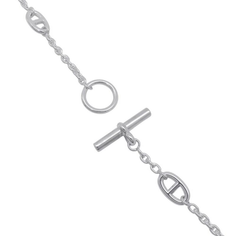 エルメス ネックレス シェーヌダンクル ファランドール160 SV925シルバー HERMES ロングネックレス ジュエリー