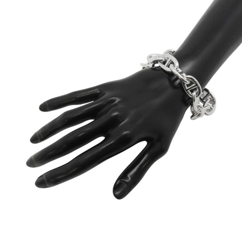 エルメス ブレスレット シェーヌダンクルTGM 16コマ SV925シルバー HERMES ジュエリー